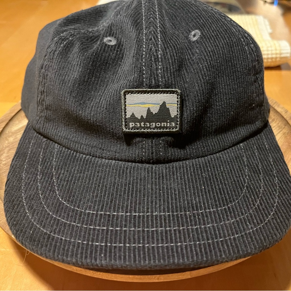 Patagonia Cap, Ink Black Flat brim NWT